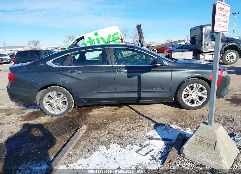 2014 CHEVROLET IMPALA 2LT VIN: 2G1125S3XE9176529