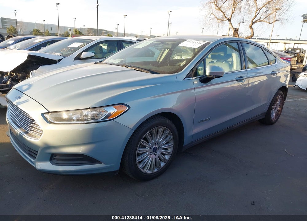 2014 FORD FUSION HYBRID S VIN: 3FA6P0UU0ER310861