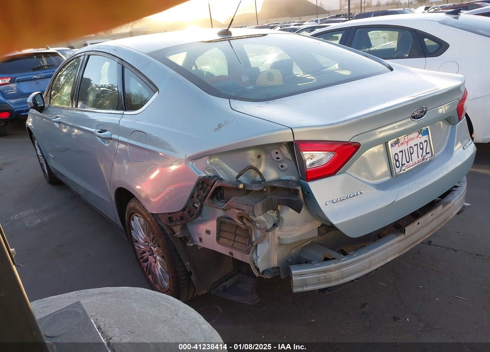 2014 FORD FUSION HYBRID S VIN: 3FA6P0UU0ER310861