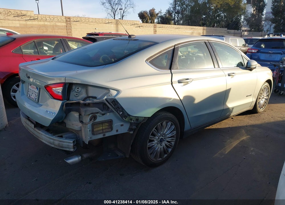 2014 FORD FUSION HYBRID S VIN: 3FA6P0UU0ER310861