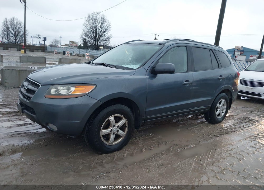 2007 HYUNDAI SANTA FE GLS VIN: 5NMSG13DX7H041514