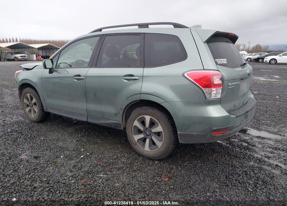 2017 SUBARU FORESTER 2.5I PREMIUM VIN: JF2SJAGC9HH476791
