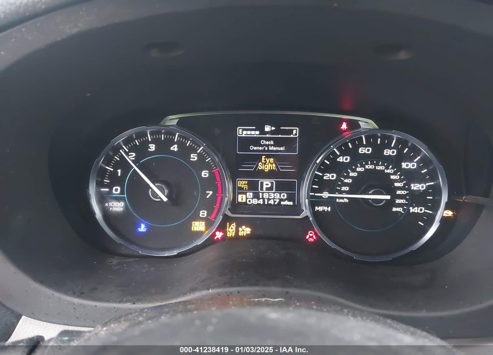 2017 SUBARU FORESTER 2.5I PREMIUM VIN: JF2SJAGC9HH476791