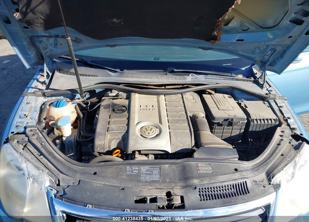 2008 VOLKSWAGEN EOS VIN: WVWBA71F68V026196
