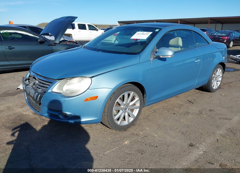 2008 VOLKSWAGEN EOS VIN: WVWBA71F68V026196