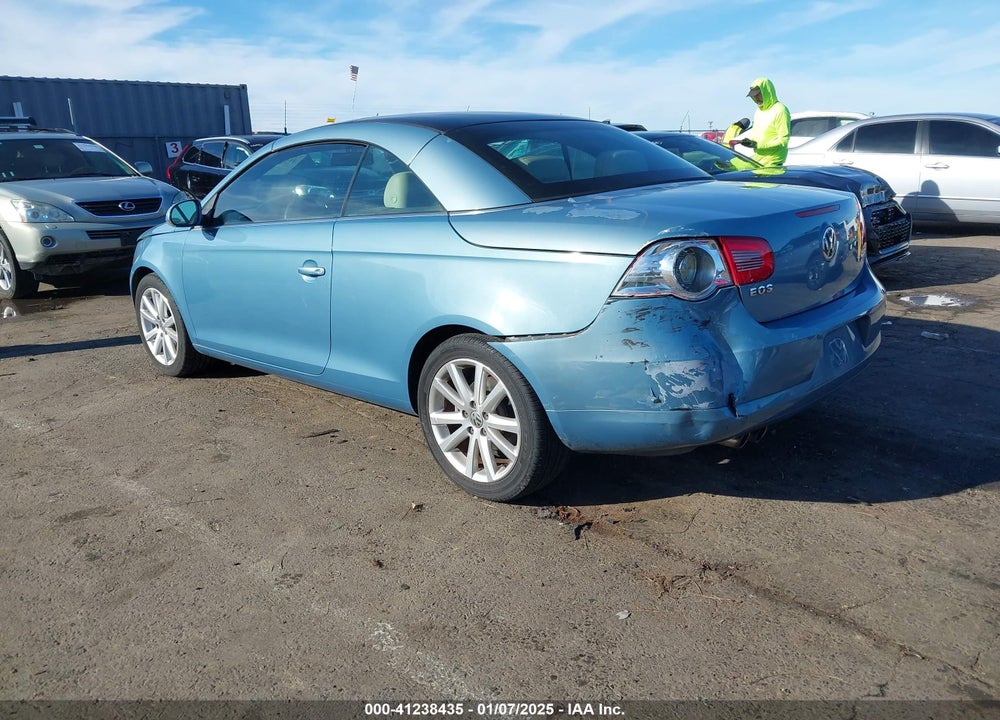 2008 VOLKSWAGEN EOS VIN: WVWBA71F68V026196