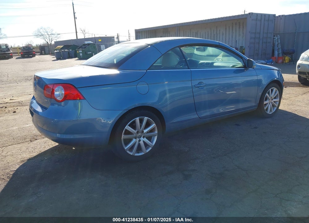 2008 VOLKSWAGEN EOS VIN: WVWBA71F68V026196