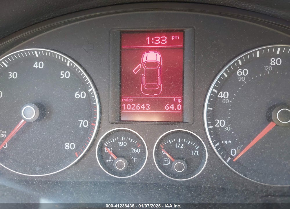2008 VOLKSWAGEN EOS VIN: WVWBA71F68V026196