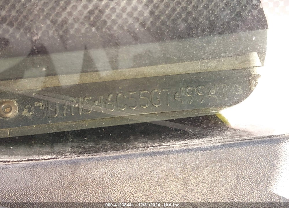 2005 DODGE RAM 3500 ST VIN: 3D7MS46C55G749941