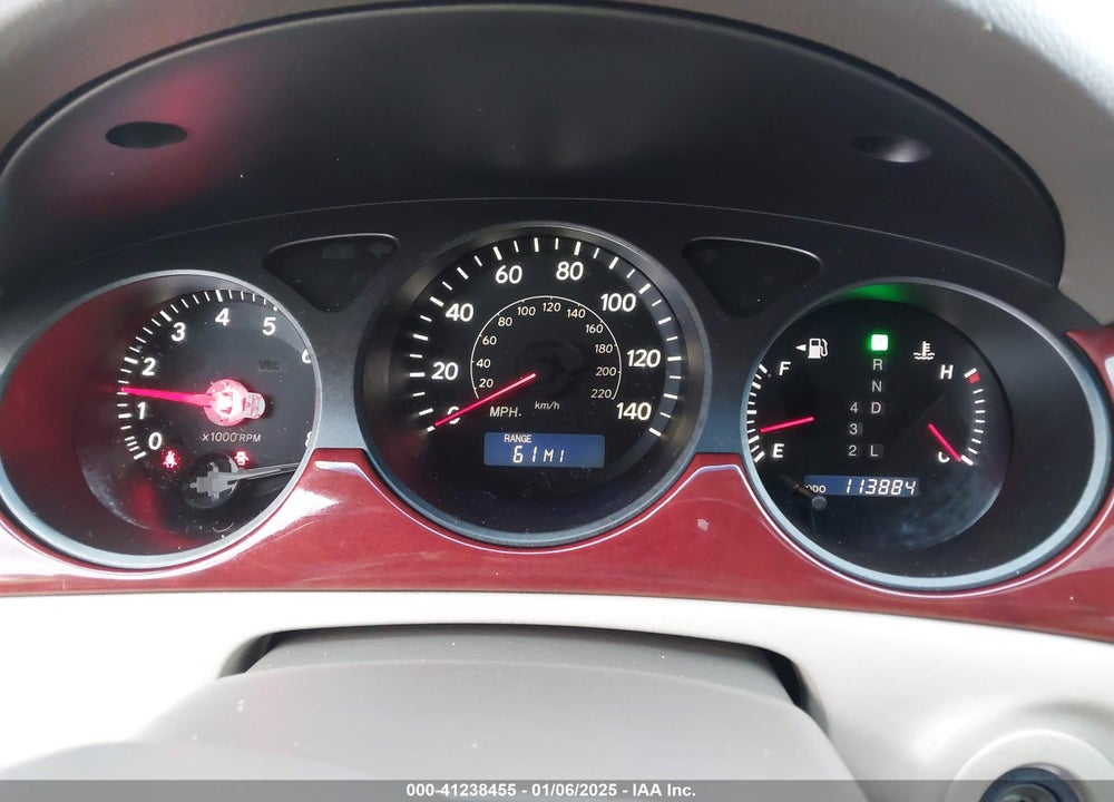 2003 LEXUS ES 300 VIN: JTHBF30G135038526