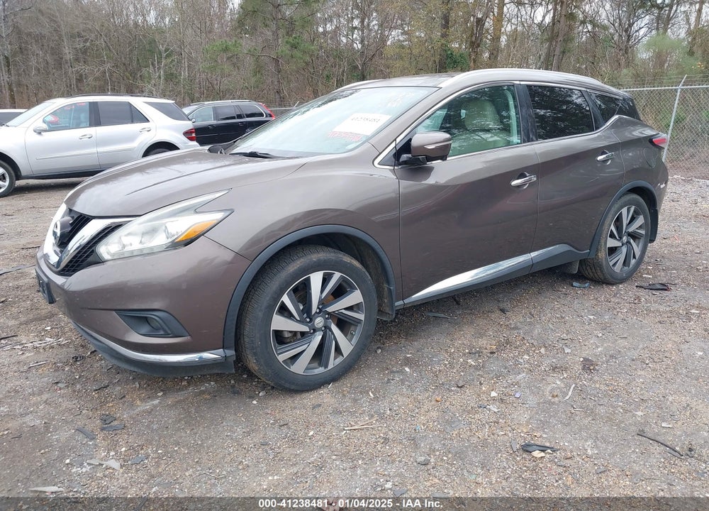 2015 NISSAN MURANO PLATINUM VIN: 5N1AZ2MG8FN284191