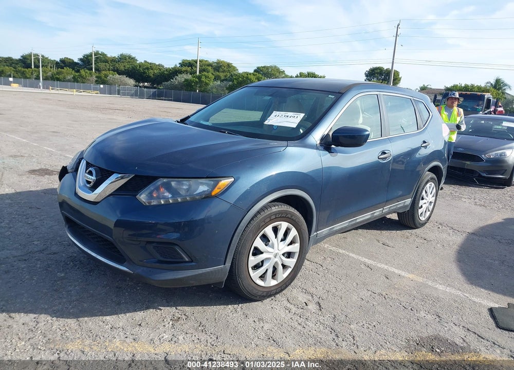 2016 NISSAN ROGUE S VIN: 5N1AT2MT1GC856004