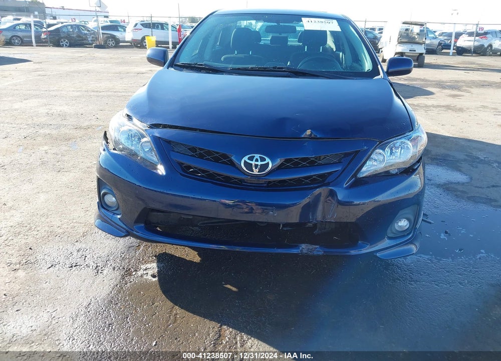 2013 TOYOTA COROLLA S VIN: 2T1BU4EE4DC126477