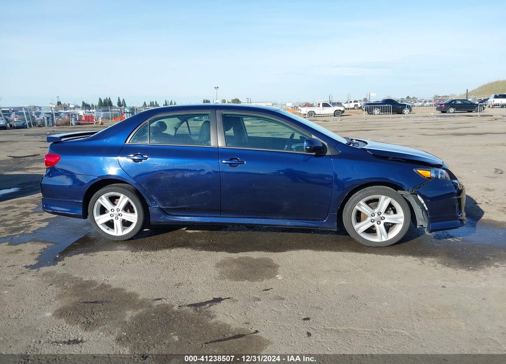 2013 TOYOTA COROLLA S VIN: 2T1BU4EE4DC126477