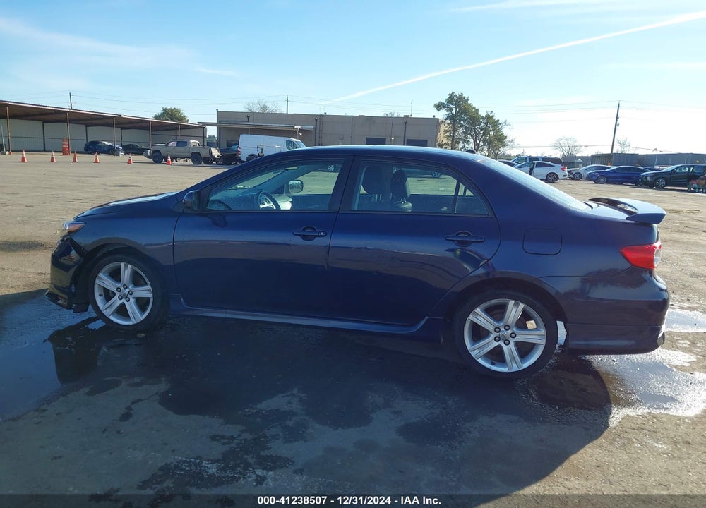 2013 TOYOTA COROLLA S VIN: 2T1BU4EE4DC126477
