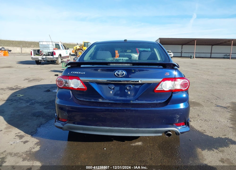 2013 TOYOTA COROLLA S VIN: 2T1BU4EE4DC126477