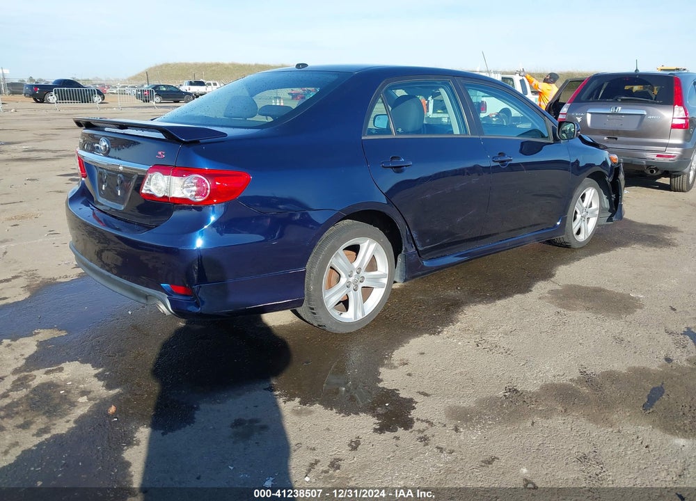 2013 TOYOTA COROLLA S VIN: 2T1BU4EE4DC126477