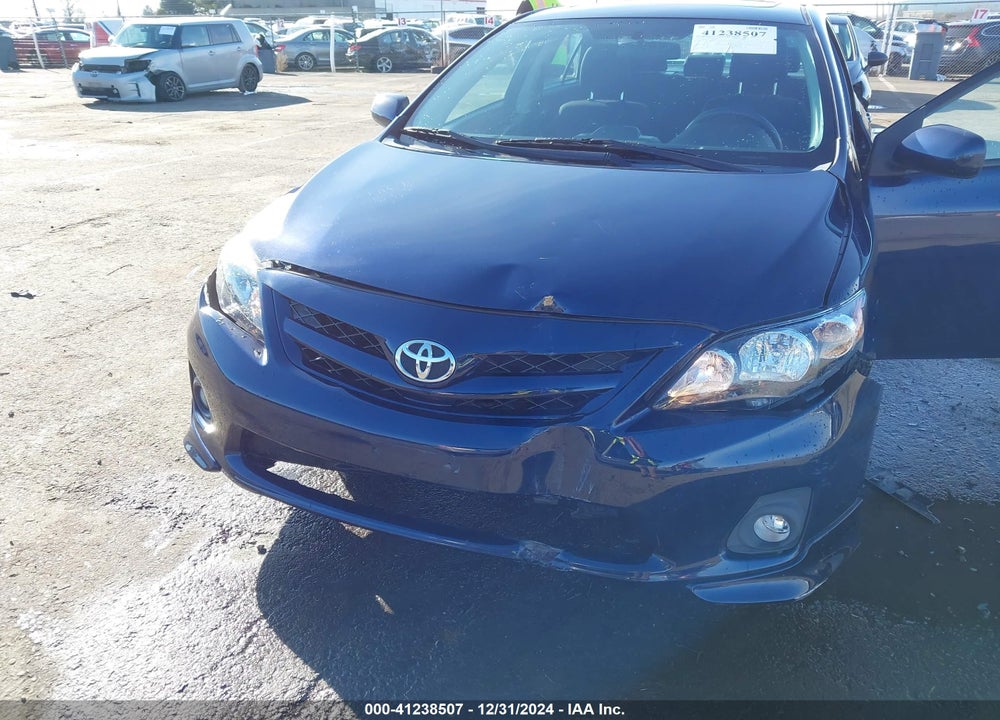 2013 TOYOTA COROLLA S VIN: 2T1BU4EE4DC126477