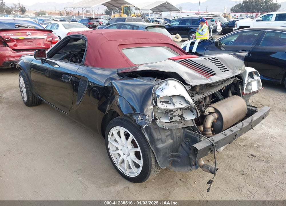 2001 TOYOTA MR2 SPYDER VIN: JTDFR320710035330