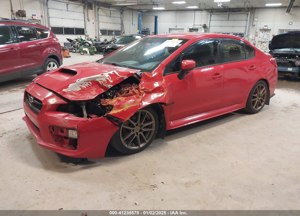 2016 SUBARU WRX VIN: JF1VA1B68G9832126