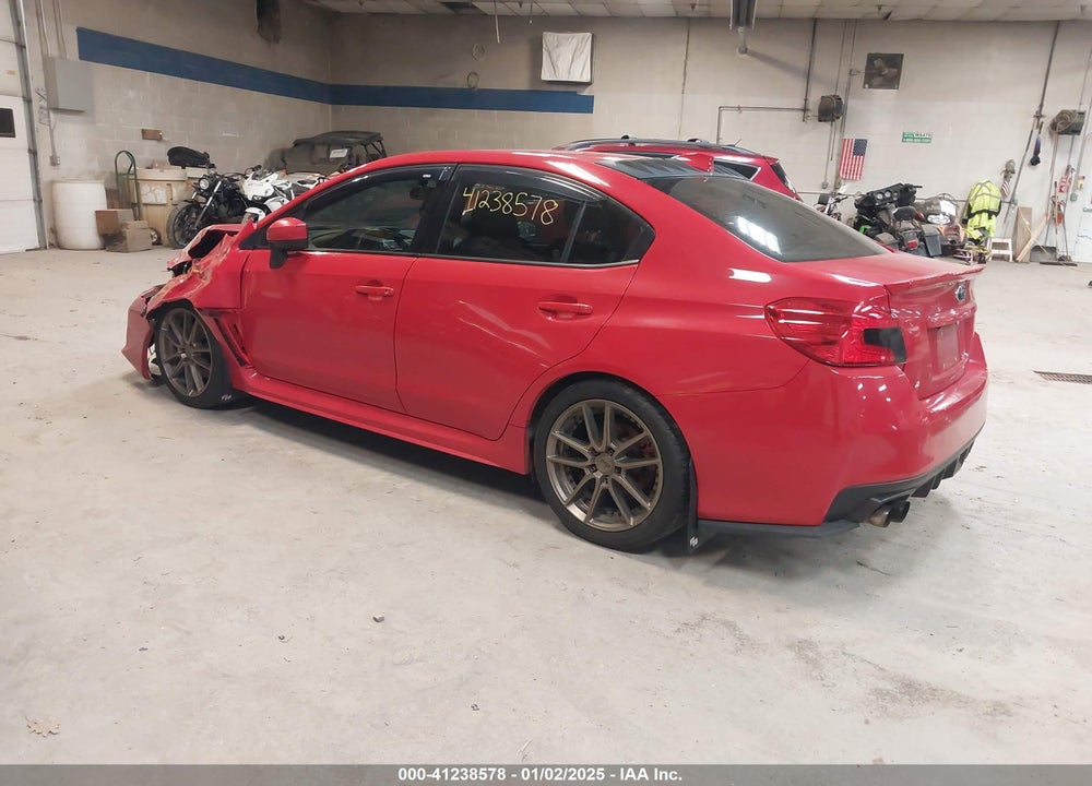 2016 SUBARU WRX VIN: JF1VA1B68G9832126