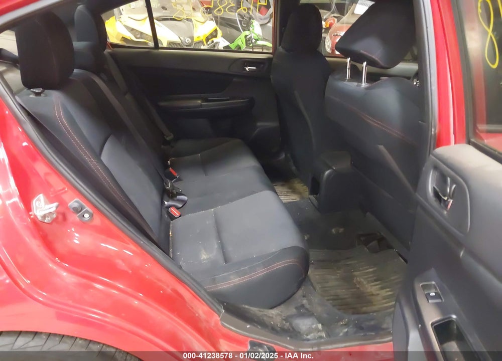 2016 SUBARU WRX VIN: JF1VA1B68G9832126