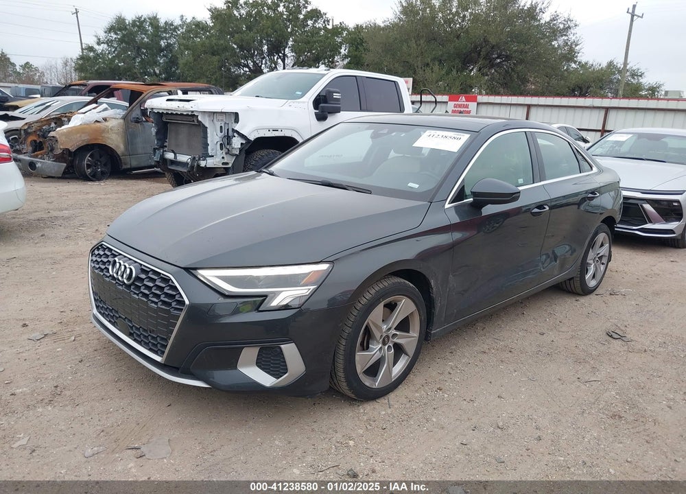 2023 AUDI A3 PREMIUM 40 TFSI FRONT-WHEEL DRIVE S TRONIC VIN: WAUAUDGY3PA116015