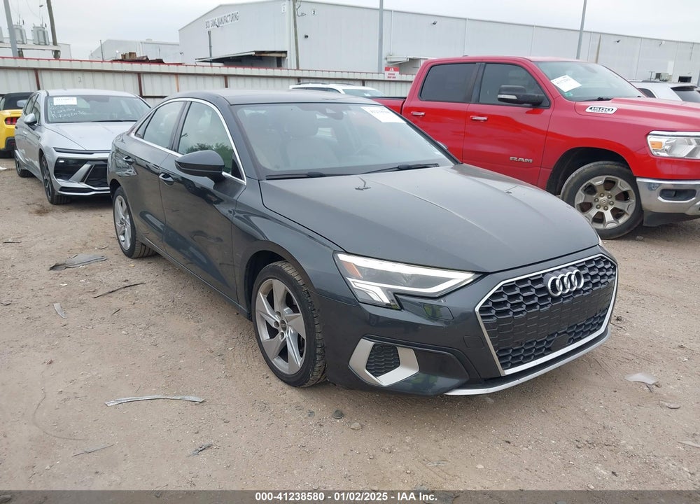 2023 AUDI A3 PREMIUM 40 TFSI FRONT-WHEEL DRIVE S TRONIC VIN: WAUAUDGY3PA116015
