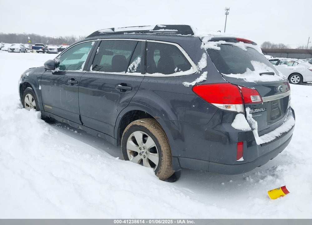 2011 SUBARU OUTBACK 2.5I LIMITED VIN: 4S4BRCKC0B3439686