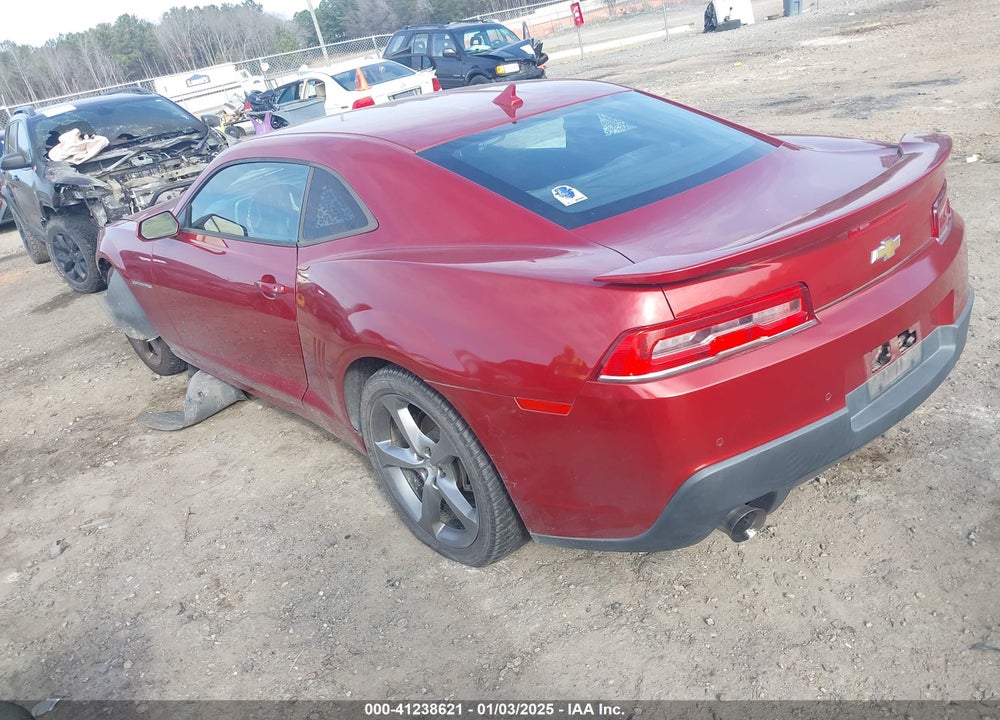 2014 CHEVROLET CAMARO VIN: 2G1FC1E37E9290186