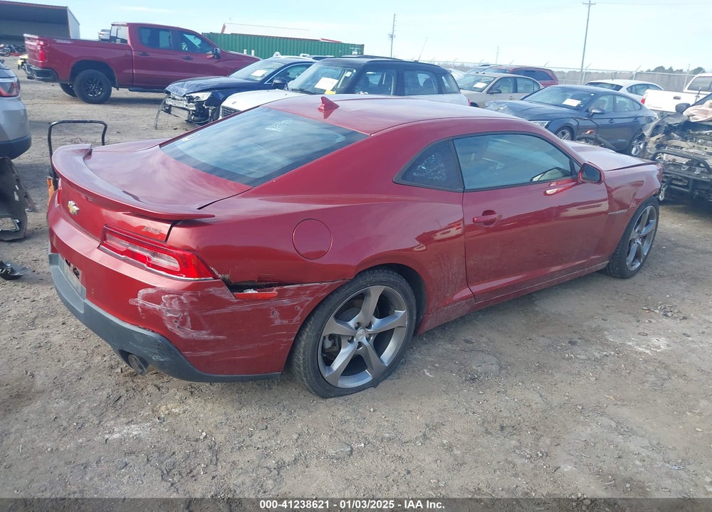 2014 CHEVROLET CAMARO VIN: 2G1FC1E37E9290186
