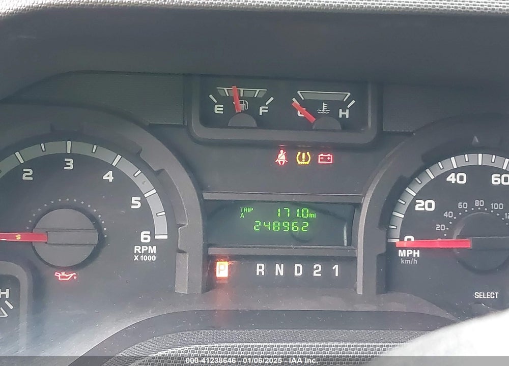 2010 FORD E-150 COMMERCIAL/RECREATIONAL VIN: 1FTNE1EW8ADA38077