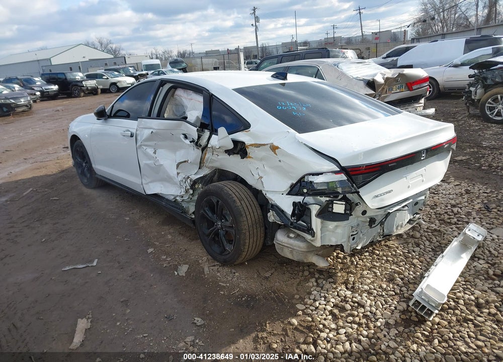 2025 HONDA ACCORD VIN: 1HGCY1F42SA005978