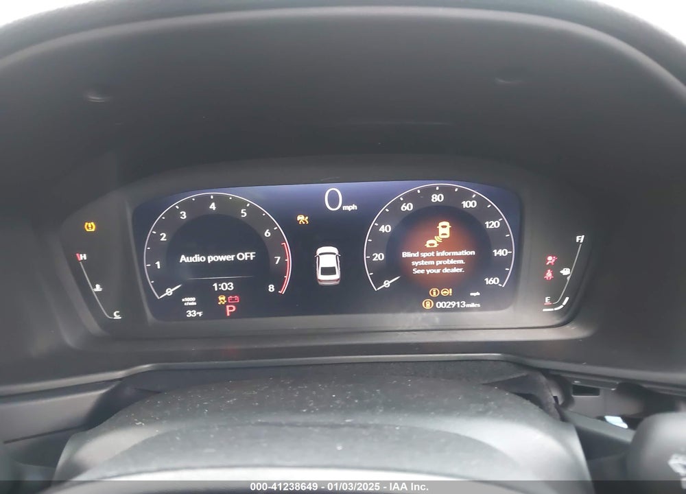2025 HONDA ACCORD VIN: 1HGCY1F42SA005978