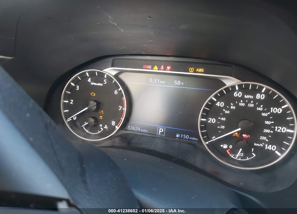 2021 NISSAN ALTIMA SV FWD VIN: 1N4BL4DV2MN333294