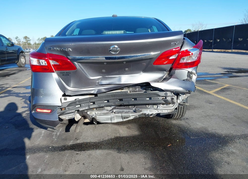 2019 NISSAN SENTRA SV VIN: 3N1AB7AP2KY436881