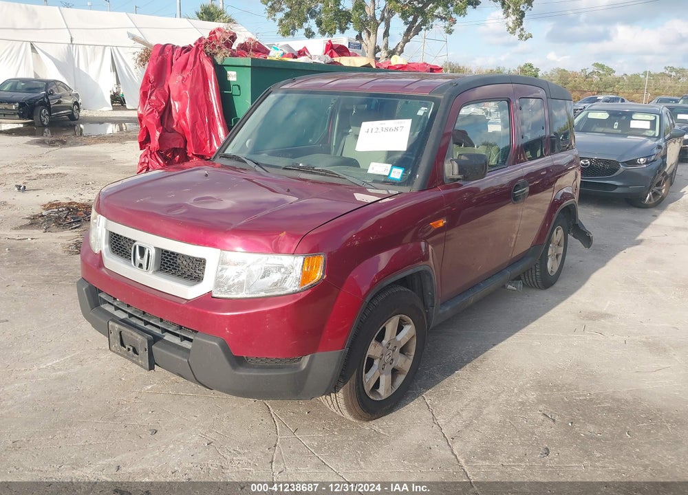 2010 HONDA ELEMENT EX VIN: 5J6YH2H76AL008865