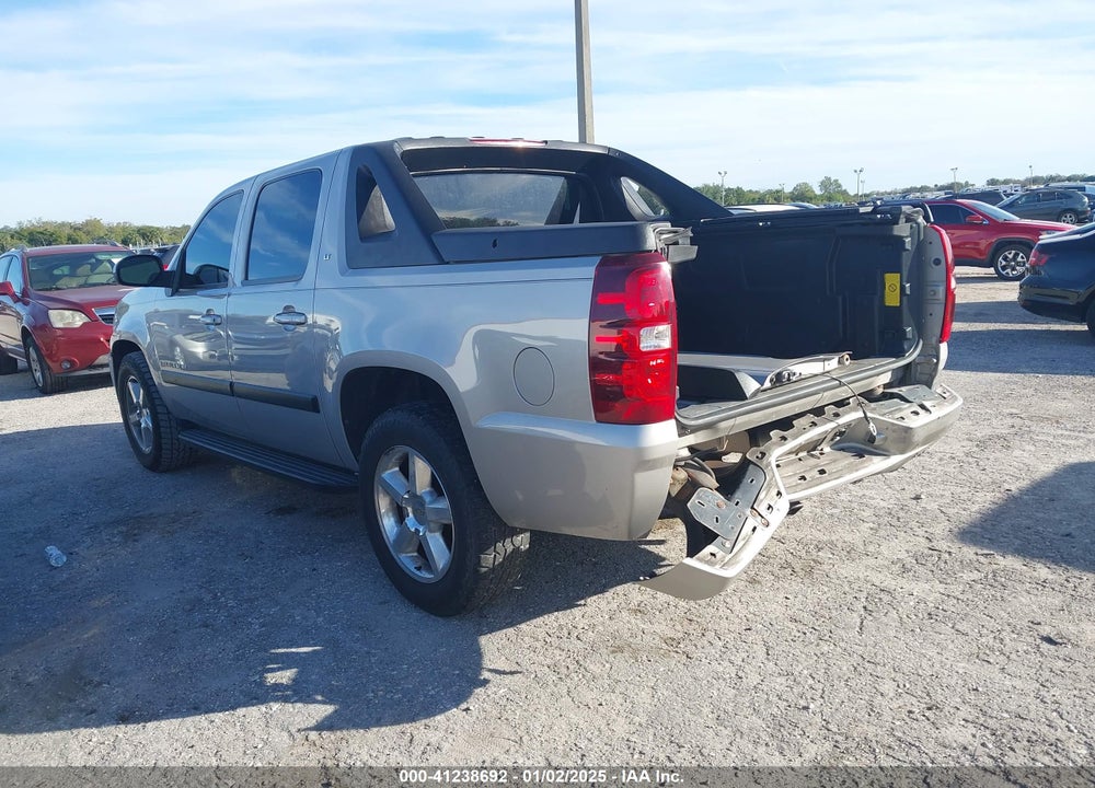 2007 CHEVROLET AVALANCHE 1500 LT VIN: 3GNEC12017G270092