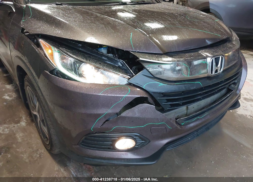 2022 HONDA HR-V 2WD EX-L VIN: 3CZRU5H73NM736388