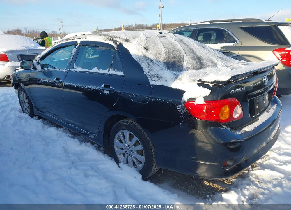 2009 TOYOTA COROLLA S VIN: 2T1BU40E89C170139