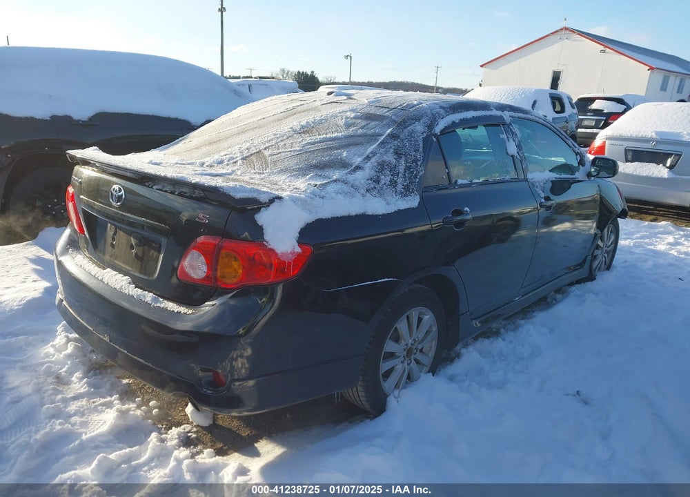 2009 TOYOTA COROLLA S VIN: 2T1BU40E89C170139