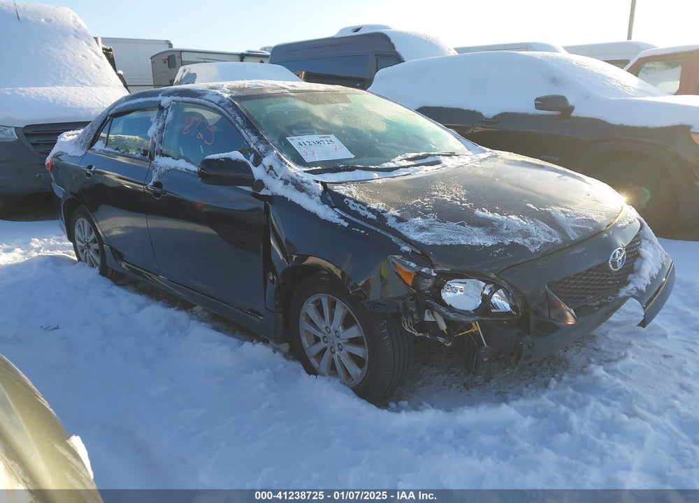 2009 TOYOTA COROLLA S VIN: 2T1BU40E89C170139