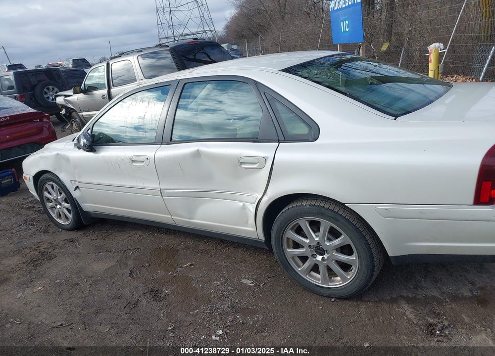2002 VOLVO S80 EXECUTIVE/T6 VIN: YV1TS91D221279505