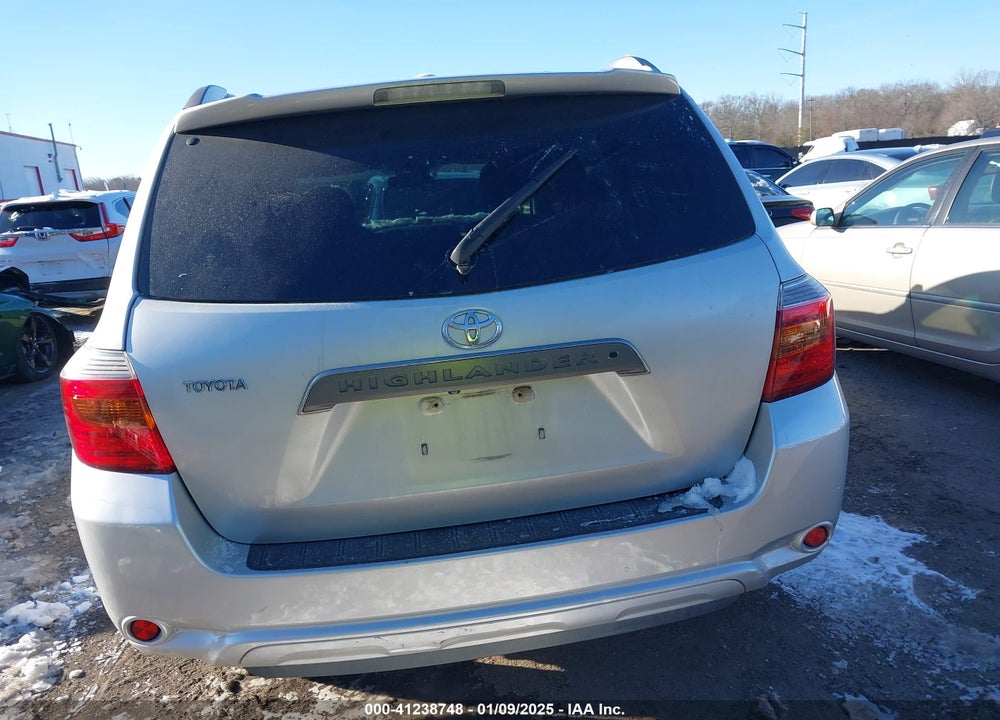2009 TOYOTA HIGHLANDER SPORT VIN: JTEES43A092128666