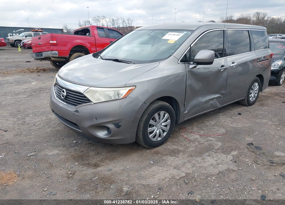 2012 NISSAN QUEST S VIN: JN8AE2KP0C9041759