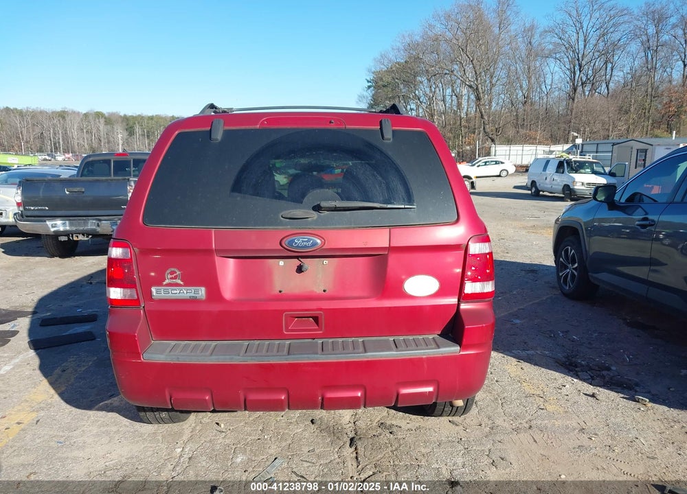 2012 FORD ESCAPE XLT VIN: 1FMCU0D76CKC57967