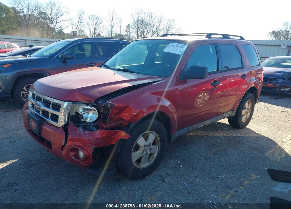 2012 FORD ESCAPE XLT VIN: 1FMCU0D76CKC57967