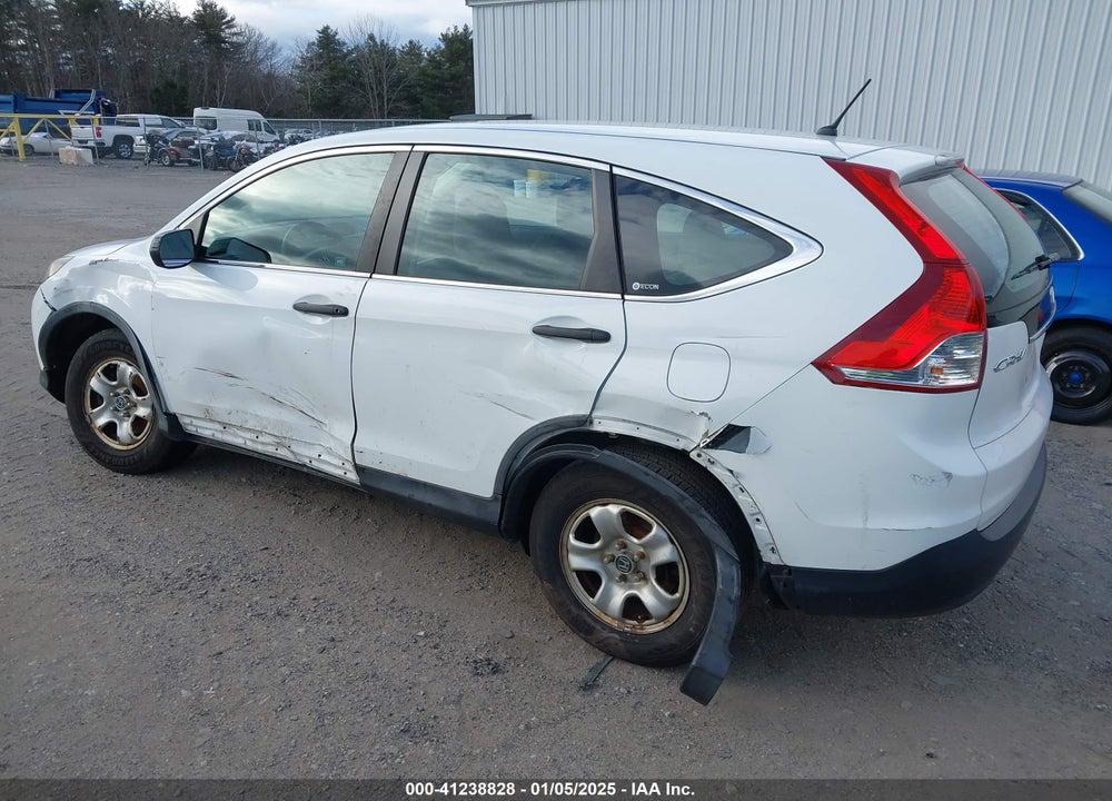 2012 HONDA CR-V LX VIN: 2HKRM4H37CH625634