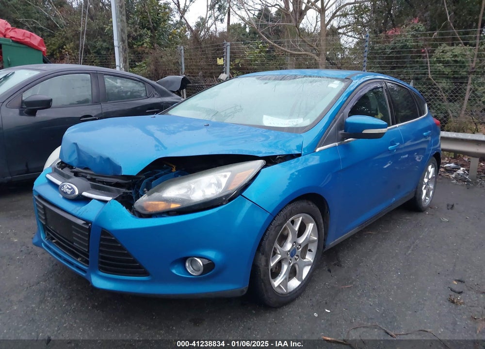 2013 FORD FOCUS TITANIUM VIN: 1FADP3N24DL136568