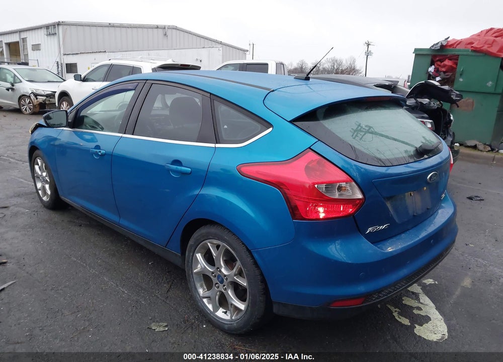 2013 FORD FOCUS TITANIUM VIN: 1FADP3N24DL136568